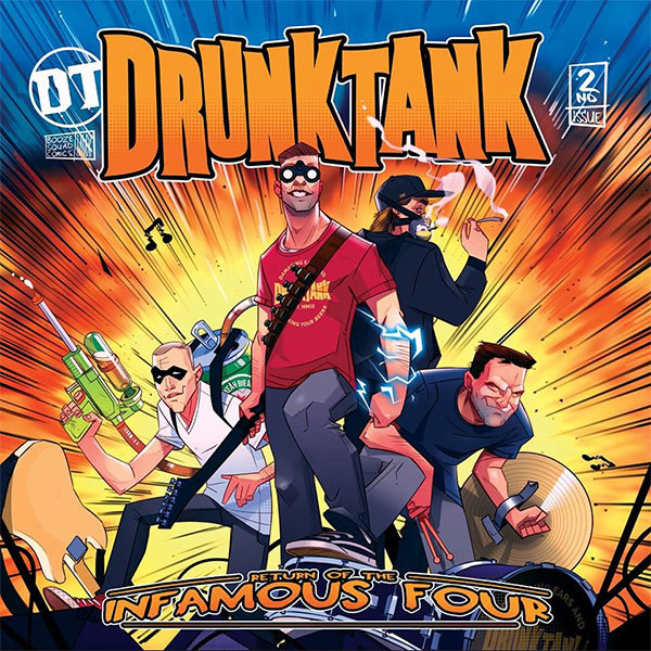 Drunktank - The Return Of The Infamous Four CD