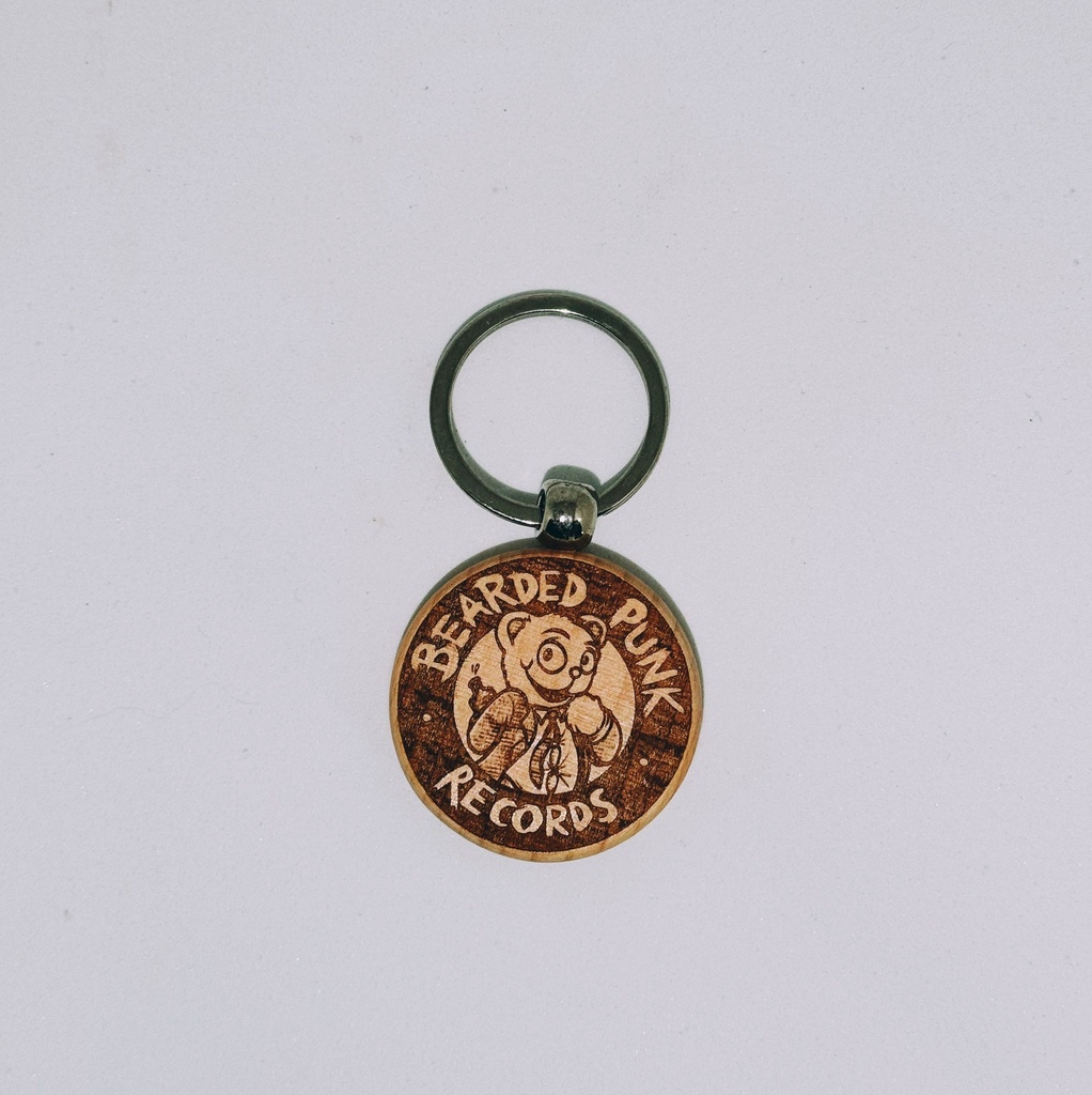 Bearded Punk Key Chain