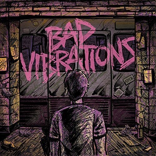A Day to Remember - Bad Vibrations - Coke Bottle Green & Baby Pink Smash Vinyl UK Vinyl LP Album Record 7479-1 ADTR Records 2016