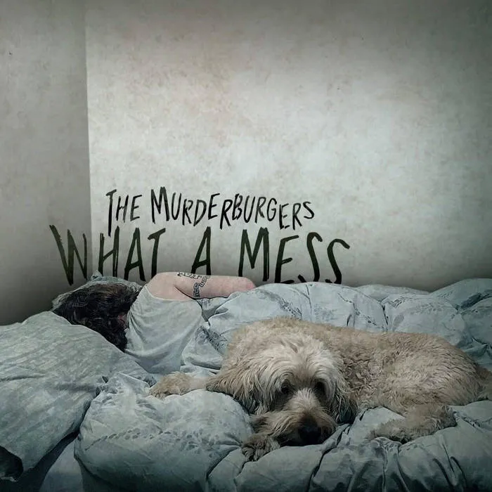 The Murderburgers What a Mess - Random Half and Half Split Vinyl US Vinyl LP Album Record NECK044 BrassNeck Records 2019