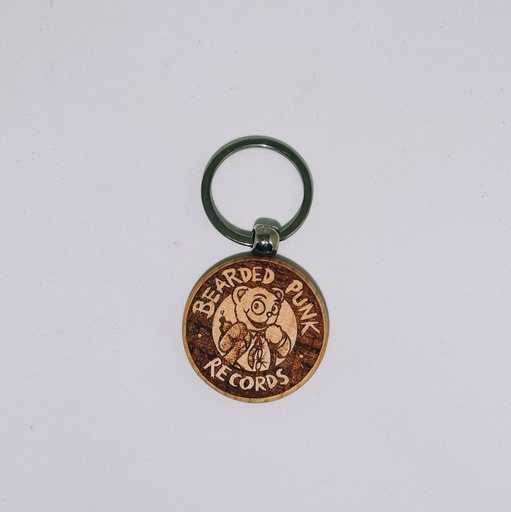 Bearded Punk Key Chain